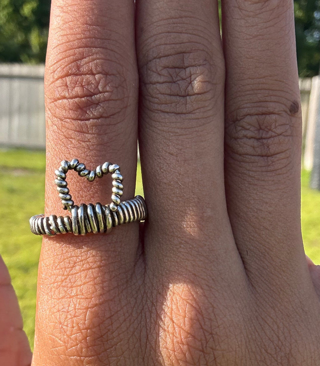 Sterling Silver Heart Ring