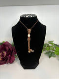 Lunar Rosa Mother of Pearl Key