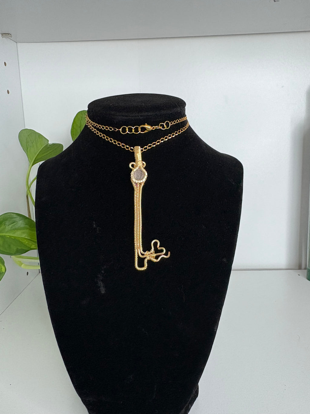 Key to Self Love Necklace