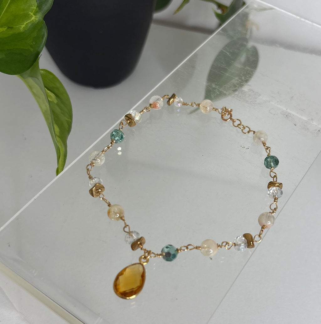 Soleil Citrine Bracelet