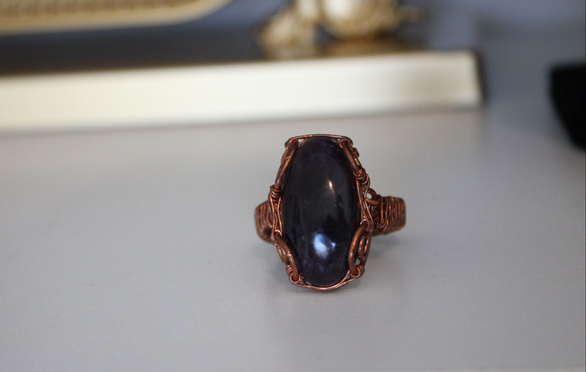 Kenza Amethyst Ring