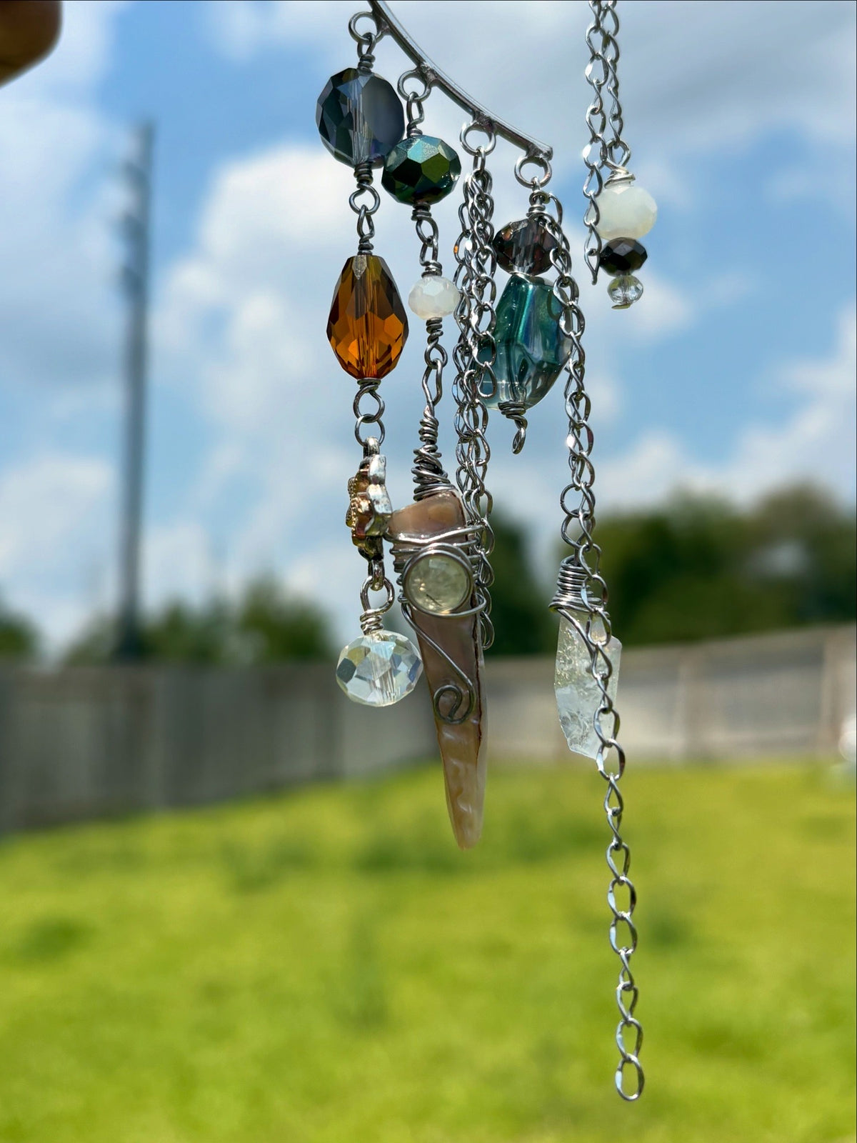 Earth Heart Ear Cuff