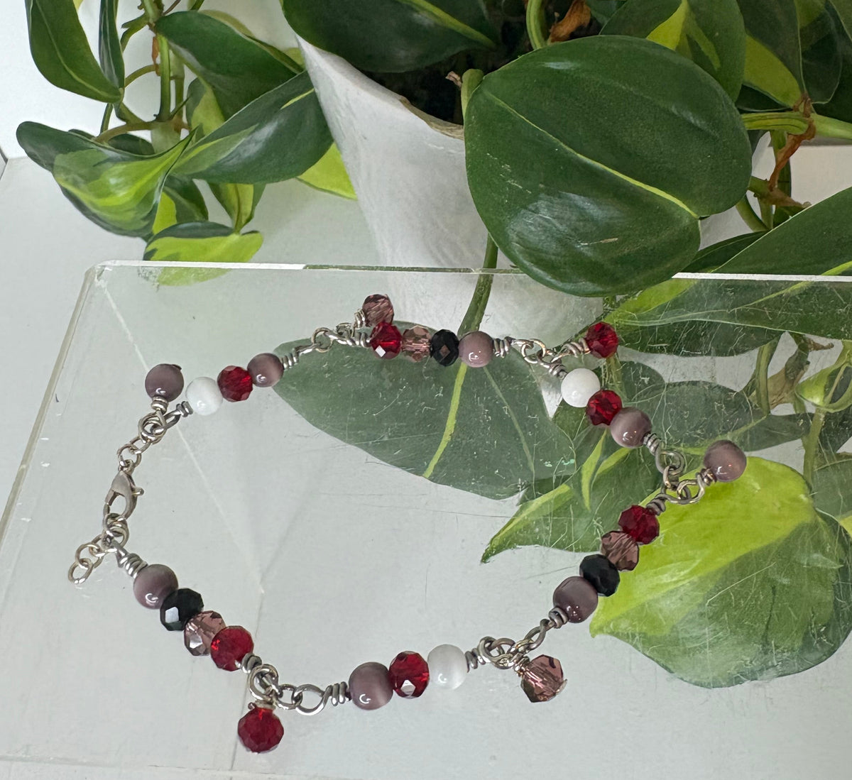 Cat's Eye Beaded Bracelet