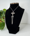 Golden Shadow Obsidian Dagger Pendant