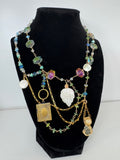 Arden Moss Agate Statement Necklace