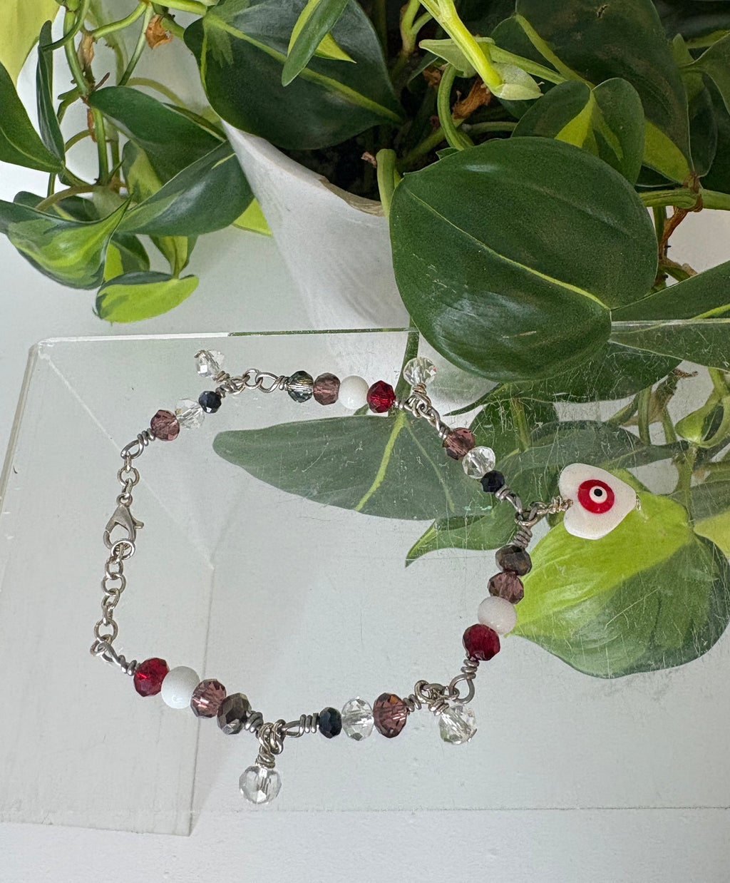 Cat's Eye Beaded Bracelet