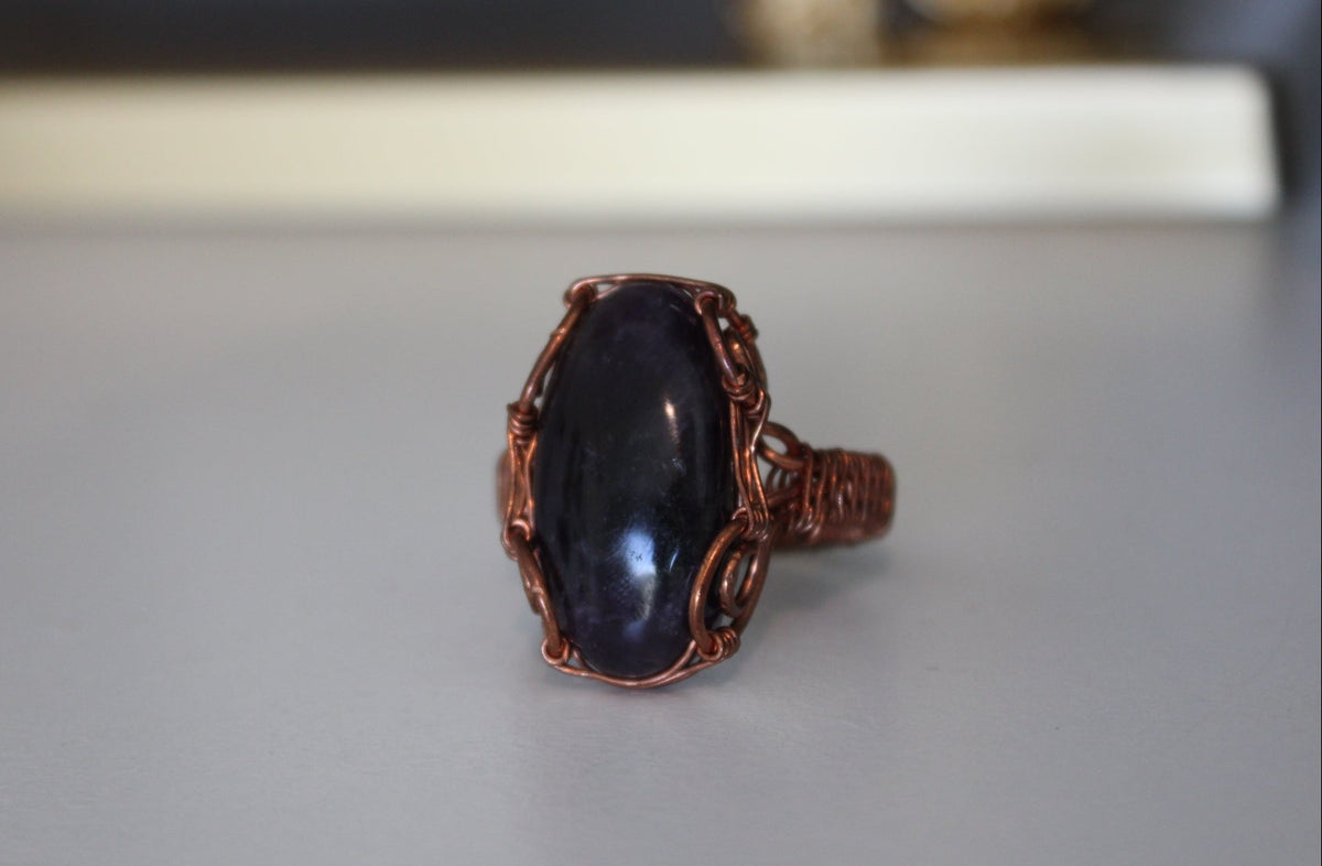 Kenza Amethyst Ring