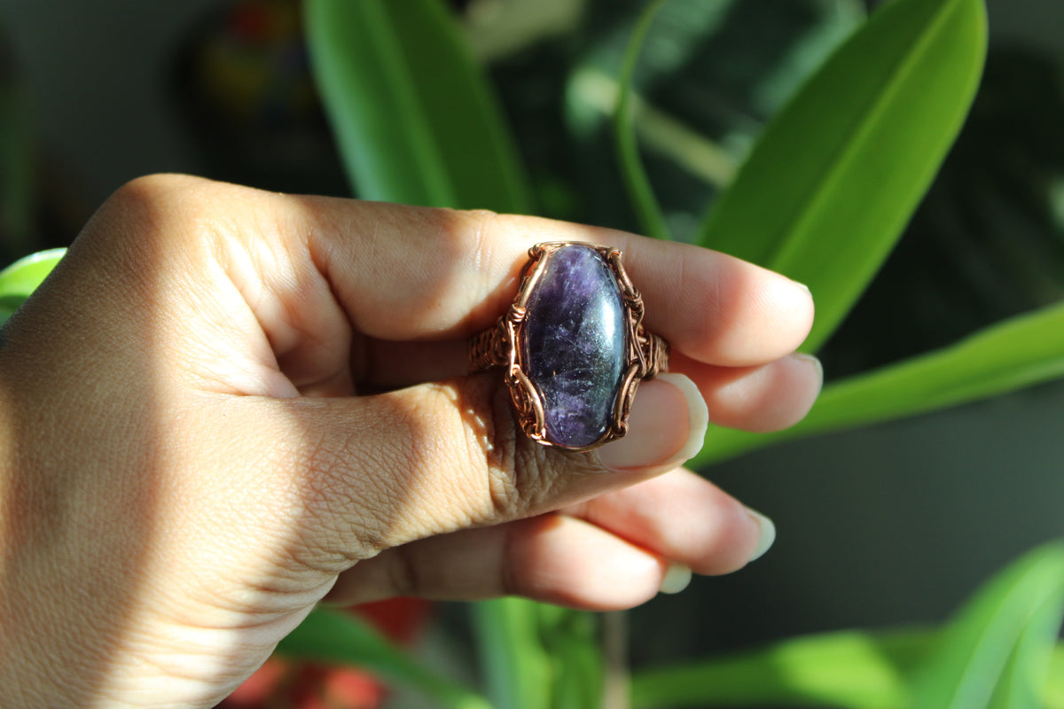 Kenza Amethyst Ring