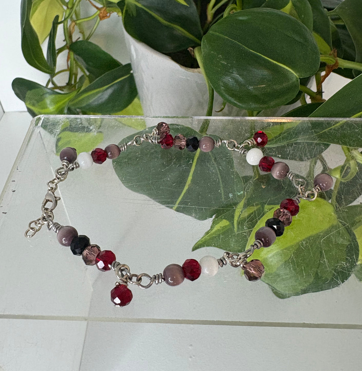 Cat's Eye Beaded Bracelet