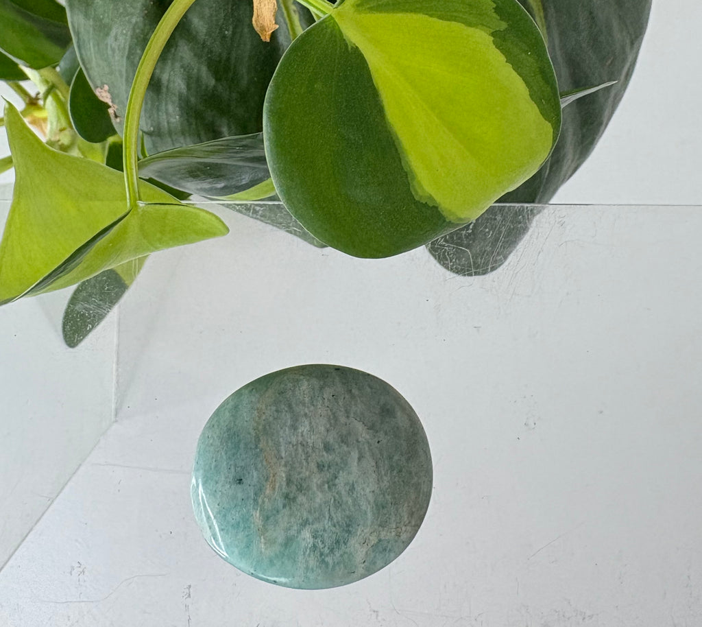 Amazonite Palmstone