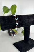 Evil Eye Copper Bracelet