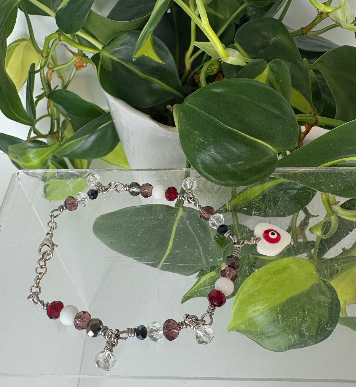 Cat's Eye Beaded Bracelet