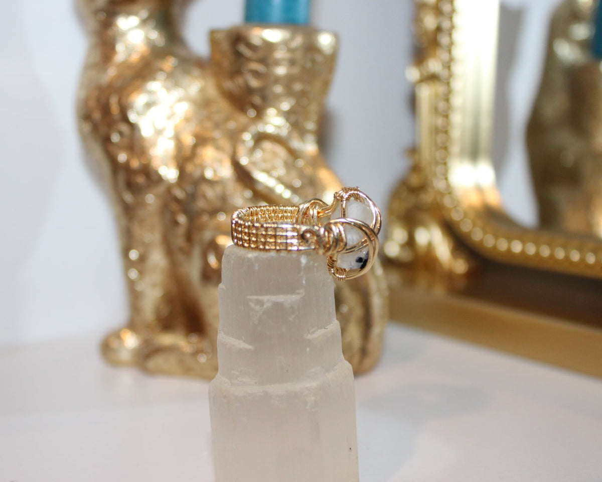 Celestial Empress Moonstone Ring