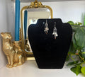 Stella Rose Quartz Chandelier Earrings
